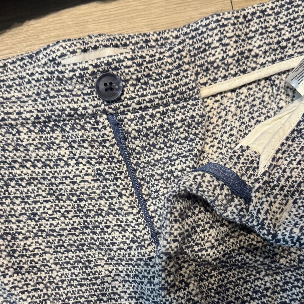 Blue and White Button-Up Shirt and Shorts Set by H&M - Picture 8 of 9